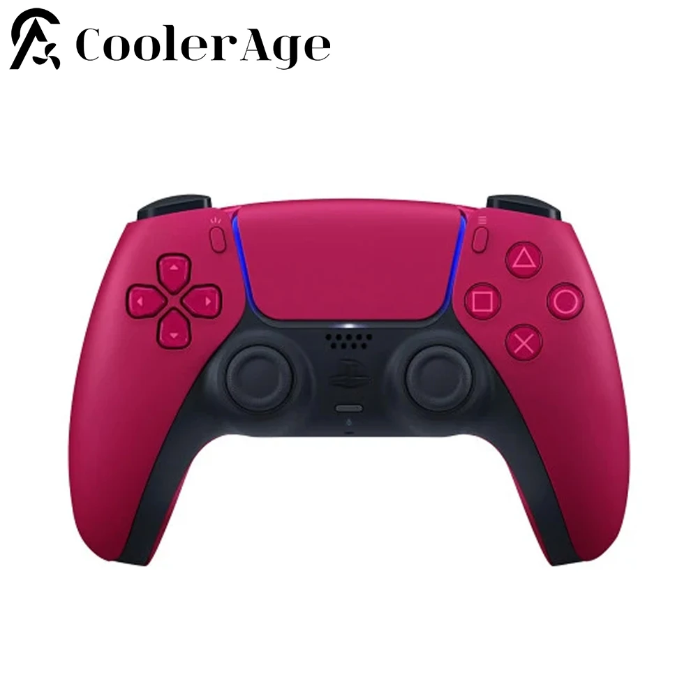 Für PS5 Controller Rotes Gehäuse Shell Vorne Zurück Fall Ersatz Touchpad Abdeckung Taste BDM-010/020/030/040/050