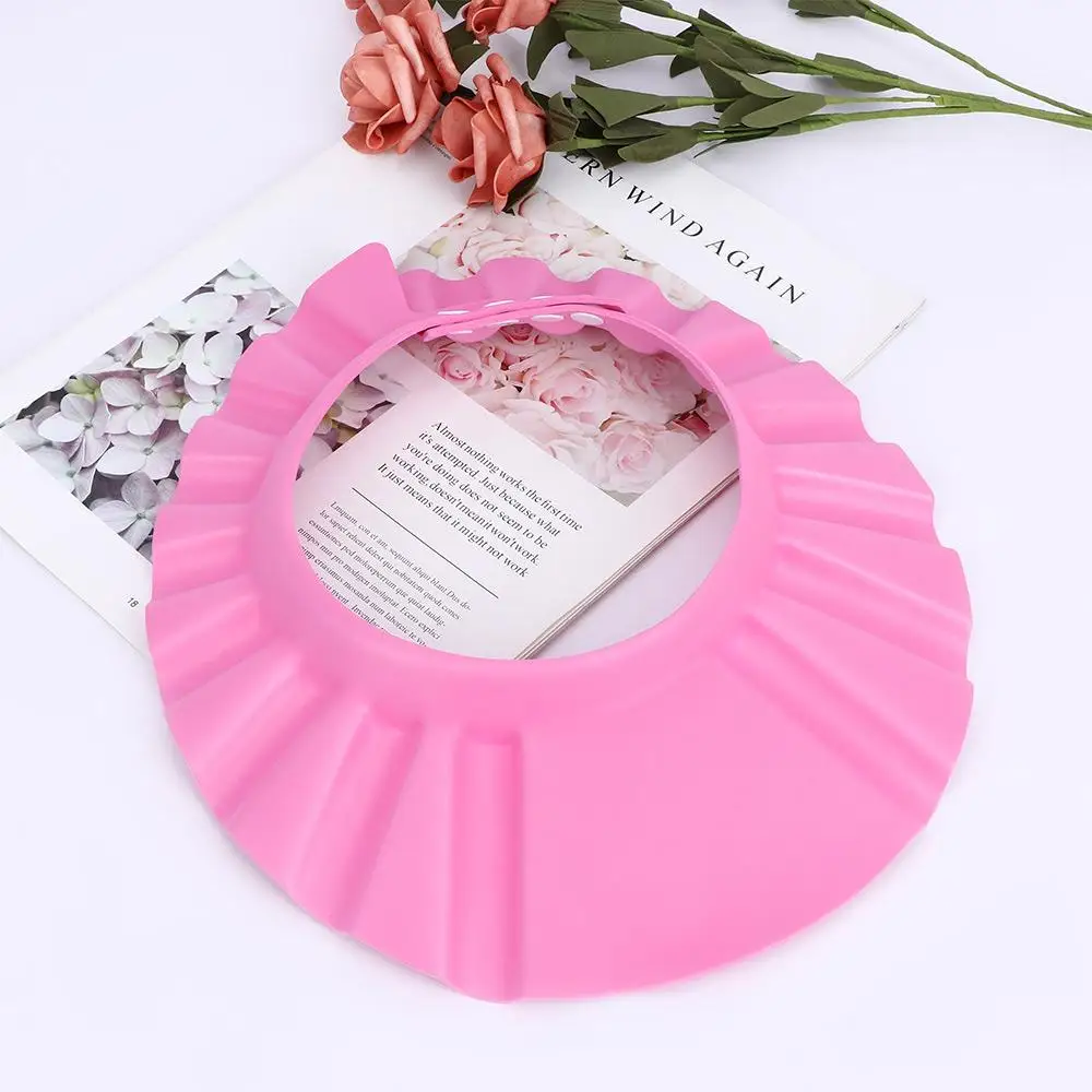 

1Pcs Shampoo Soft Shower Cap Hat Bathing Wash Hair Shield