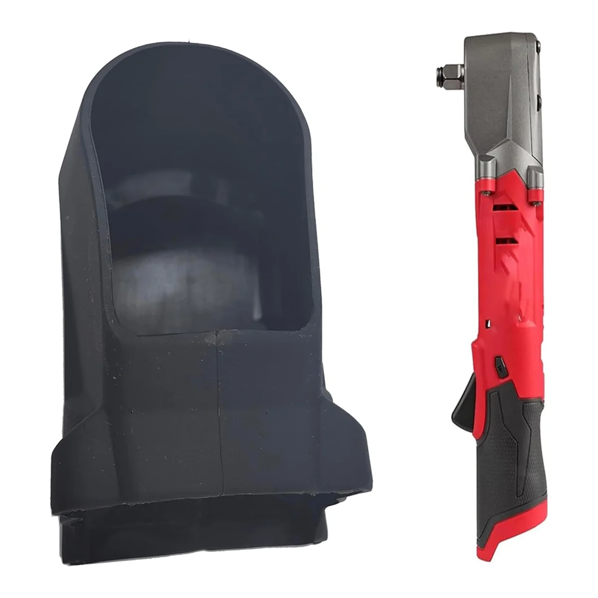 B58A49-16-2564 Right Angle Impact Wrench Protective Rubber Boot Fits for Milwaukee M12 2564-20 2565P-20