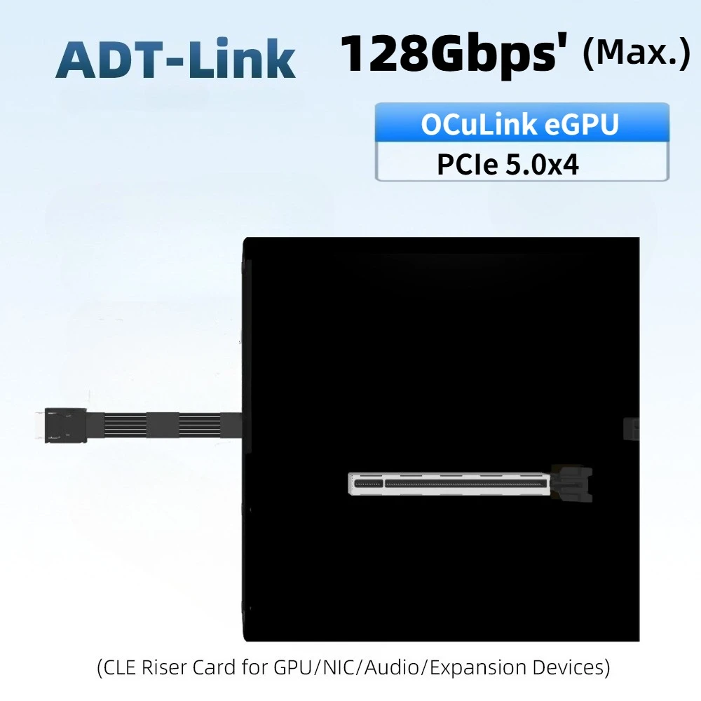 k993h-bk10-oculink-pcie-50x4-external-gpu-dock-128gbps-high-speed-egpu-enclosure-sff-8612-female-to-pcie-x16-graphics-card-dock