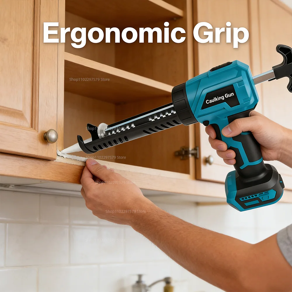 

Электрический пистолет для герметика без батареи, беспроводной 4-скоростной пистолет для герметика стекла, дверцы, наполнение окон, шитье для батареи Makita, совместимый