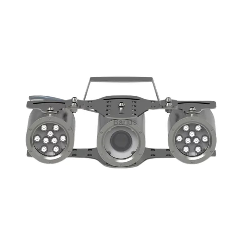 

High Frame Rate With Cleaning And Lighting Functions Underwater Ip Camera