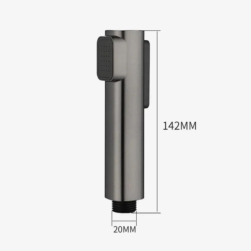 Two-Mode Handheld Toilet Spray with G1/2 Interface for Bidet Functionality and Occasional Use in Pet or Plant Rinsing