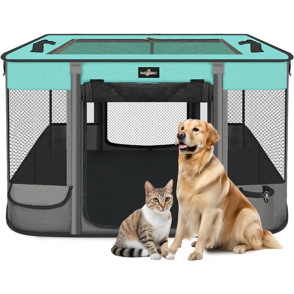 Pet Playpen, Foldab… - image