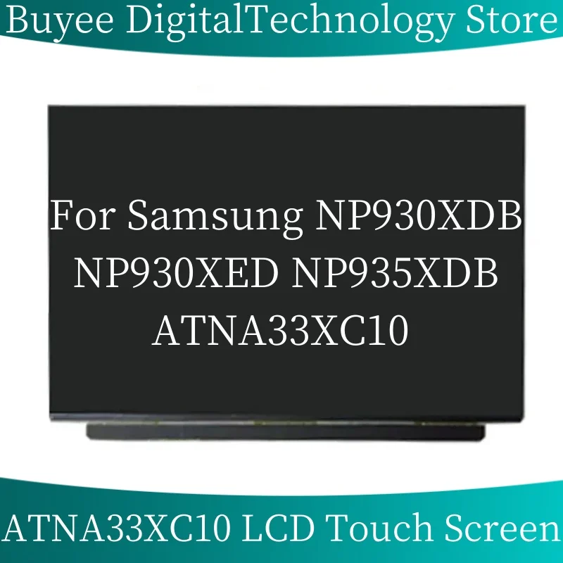 

13.3 Inch ATNA33XC10 For Samsung Galaxy Book 2 Pro 13 NP930XDB NP930XED NP935XDB Laptop LCD Touch Screen Assembly FHD Digitizer