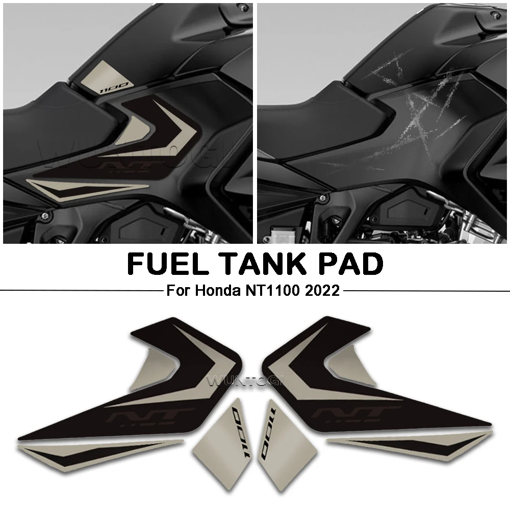 

For NT 1100 Accessories for HONDA NT1100 Gas Tank Pad Protection Decals PVC Stickers Protective Sticker 2022