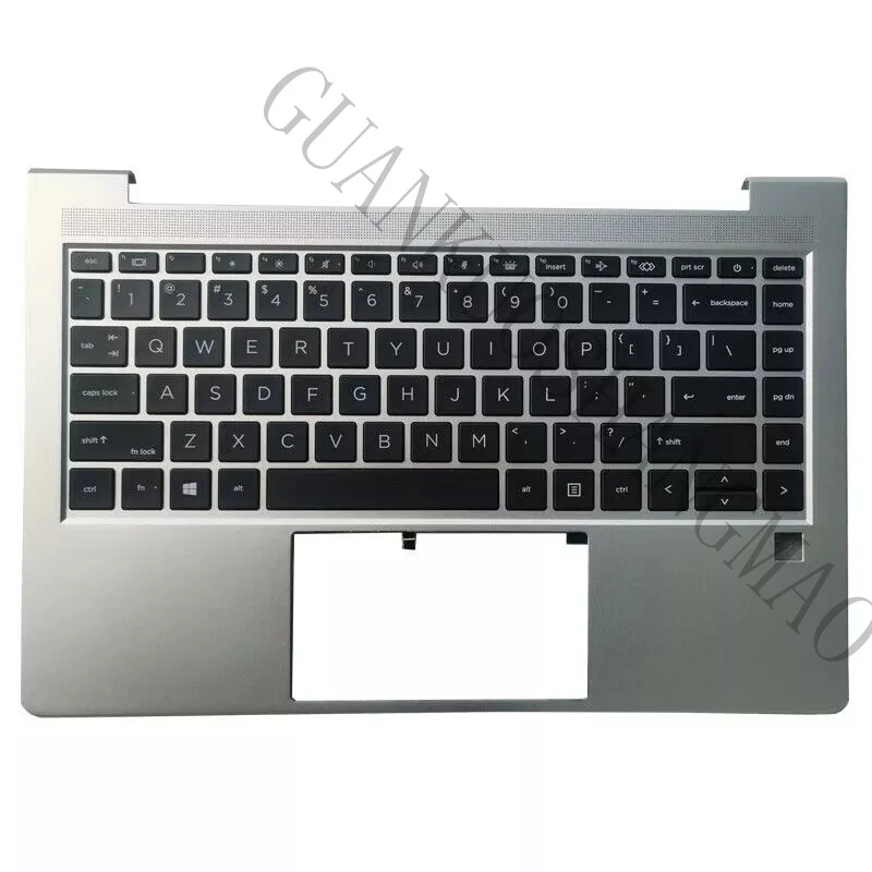 HJY Brand New Suitable for HP Probook 440 G9 Palmrest Upper Case with SD + Backlit Keyboard N01287-001