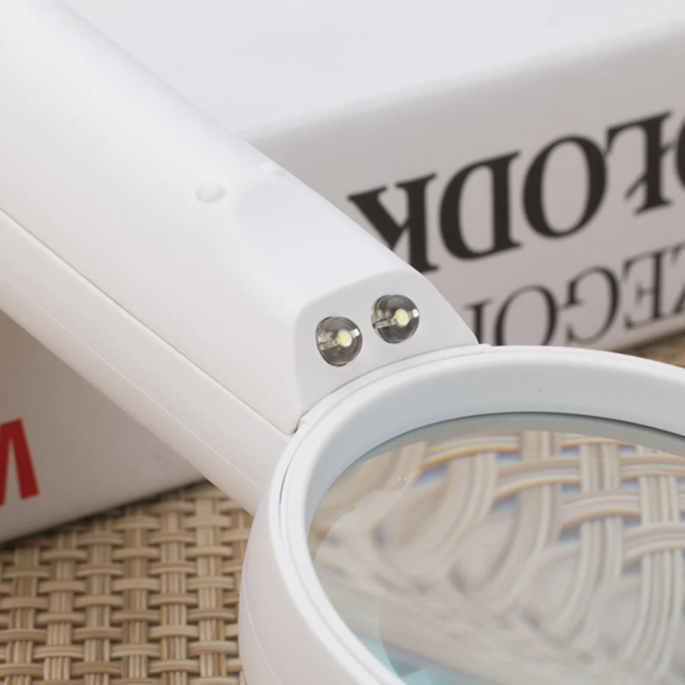 

Портативная ручная лупа 15X с подсветкой и LED-подсветкой для чтения, для пожилых людей, инструмент для ремонта часов