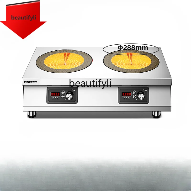 

A61 High-Power Induction Cooker Commercial Electric Stove Tin Foil Casserole Powder Beef Soup Pot