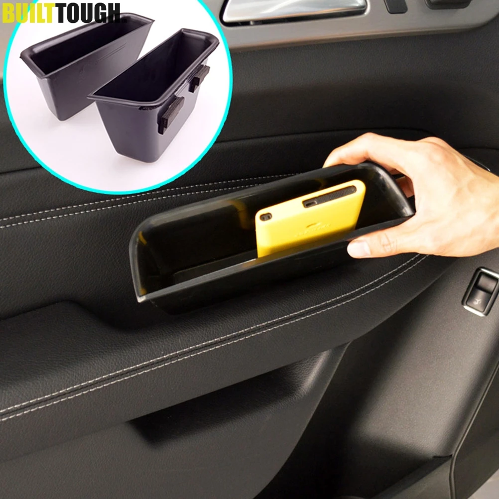 For Mercedes-Benz GL/GLS-Class X166 ML/GLE-Class W166 2012-2018 Door Storage Box Phone Holder Armrest Handle Pocket Container
