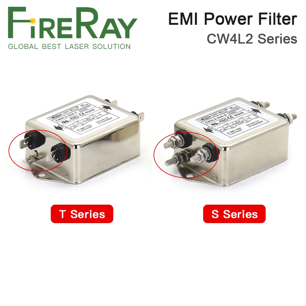 CANNY bene CW4L2-20A-T filtro da potere di EMI filtro monofase a doppia sezione CW4L2-10A -T CW4L2-6A -T