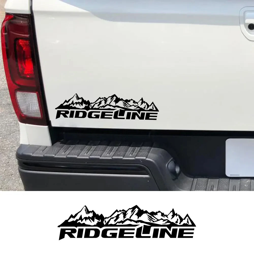 Car Stickers Pickup Whole Body Decals For Honda Ridgeline Truck Tailgate Graphics Mountain Decor Cover Auto Exterior Accessories