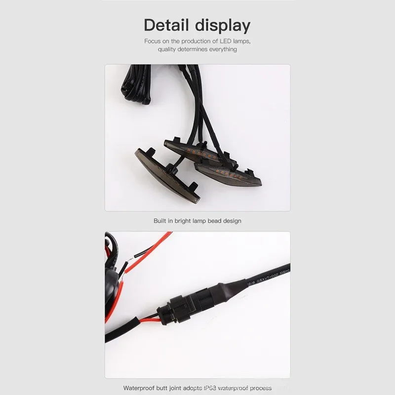 

Комплект из 3 модифицированных фар-гриль для передней решетки радиатора, совместимых с Toyota 4Runner и Land Cruiser Prado