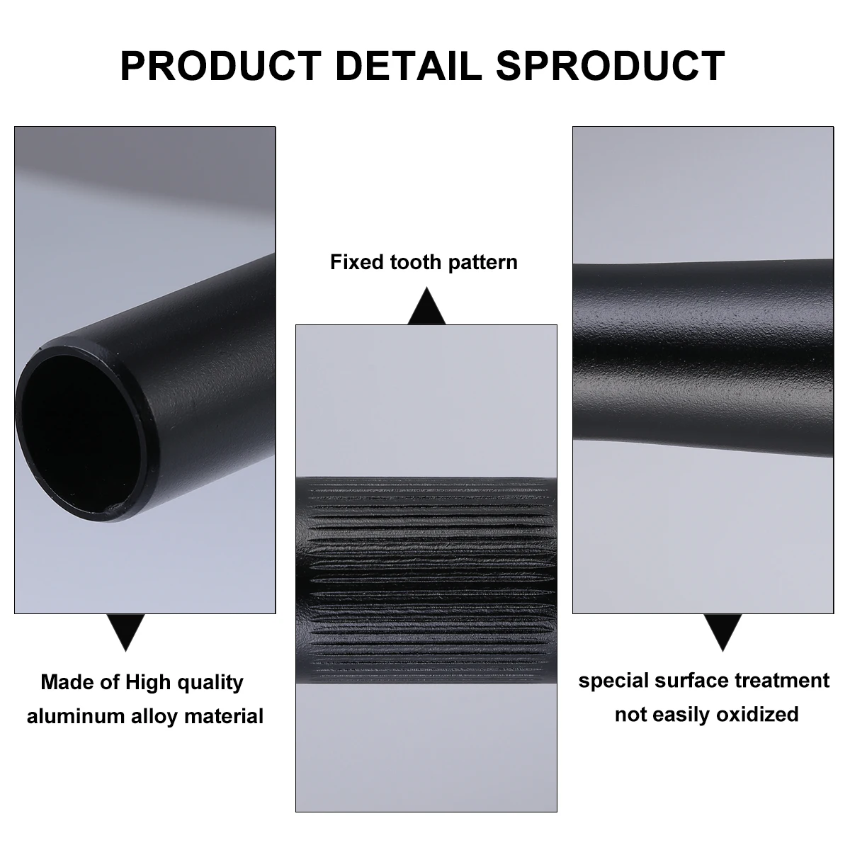 

Aluminum Alloy 4mm Grip Straight Bars for Flat Handlebar Mountain Bike Bike Handlebar Flat Bar Urban Riding