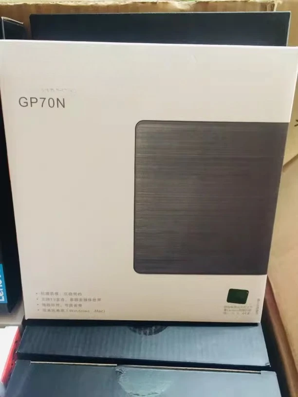 

Brand New Genuine for Lenovo External Optical Drive 8x Speed DVD Burner USB Mobile External Optical Drive GP70N