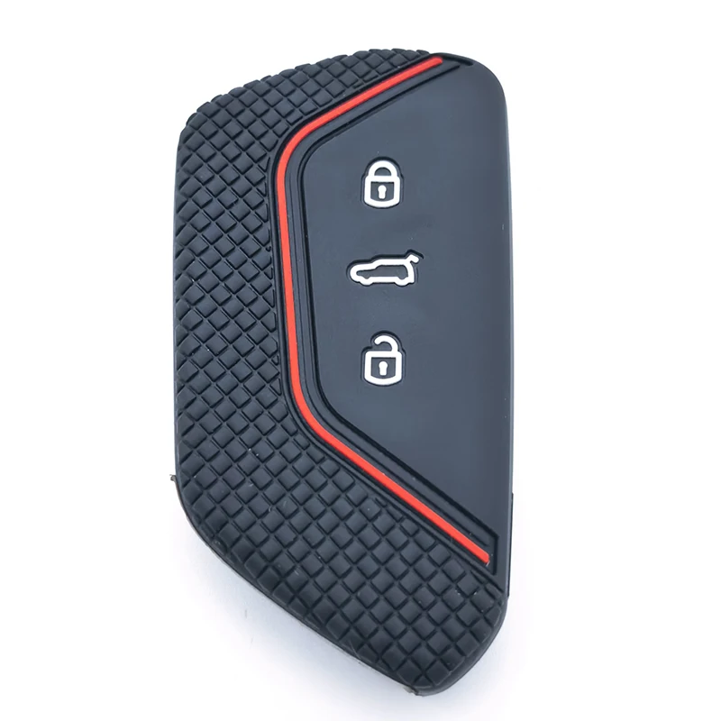 غطاء حافظة مفاتيح السيارة فوب لشركة فولكس فاجن فولكس فاجن/جولف 8 MK8 ID.3 ID.4 /Cupra/Skoda/Octavia A8/SEAT/Leon MK4 2020 2021/Formentor/Tarraco #3
