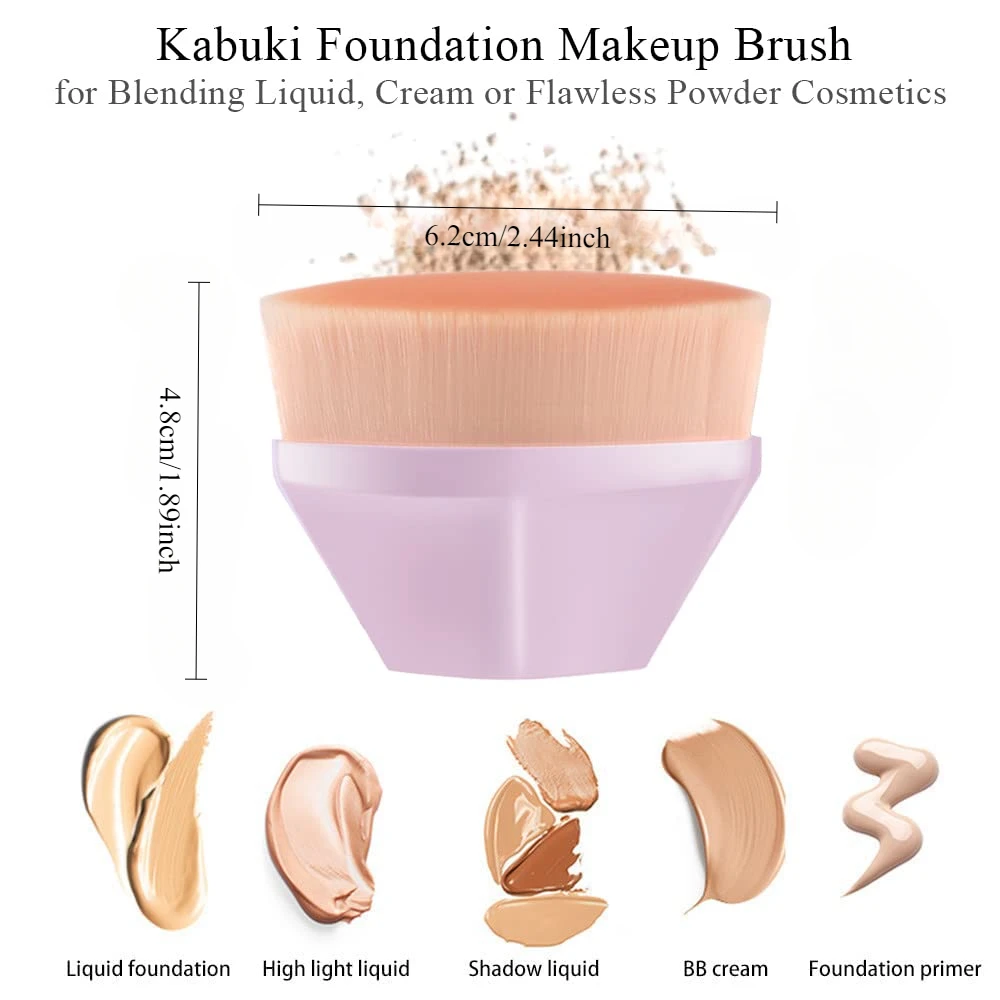 foundation brush，makeup brushes，blush brush，foundation brush for liquid makeup，face makeup brushes，Makeup Brush wedding gift