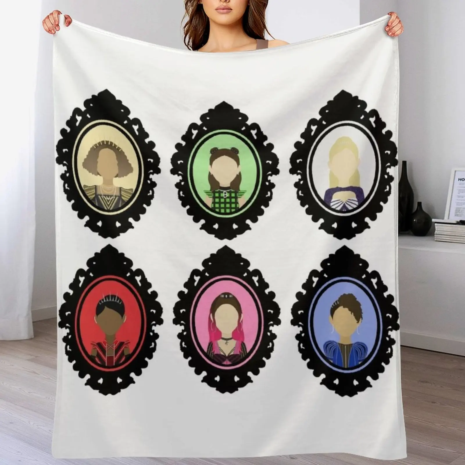 

We're SIX!|Six the Musical Throw Blanket Soft Beds halloween Blankets