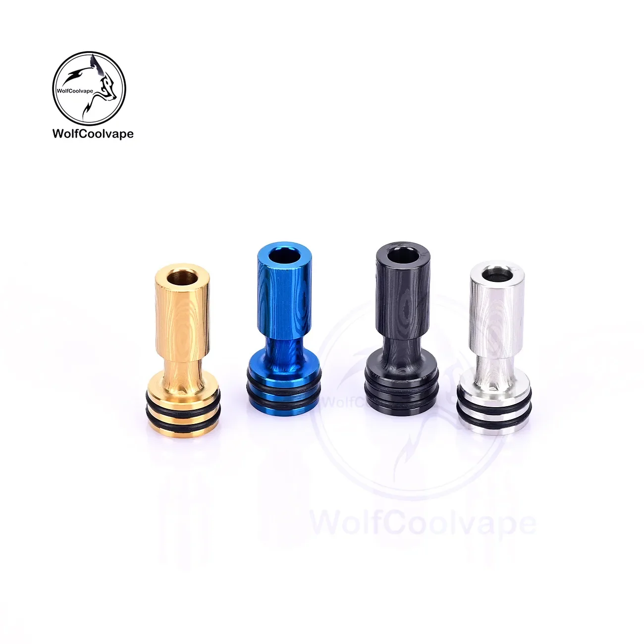Wolfcoolvape 510 Vape Drip Tip Pasuje do RDA RTA RDTA Atomizer Odporny na Ciepło Ustnik do E-Papierosów Vaping Mods Tank