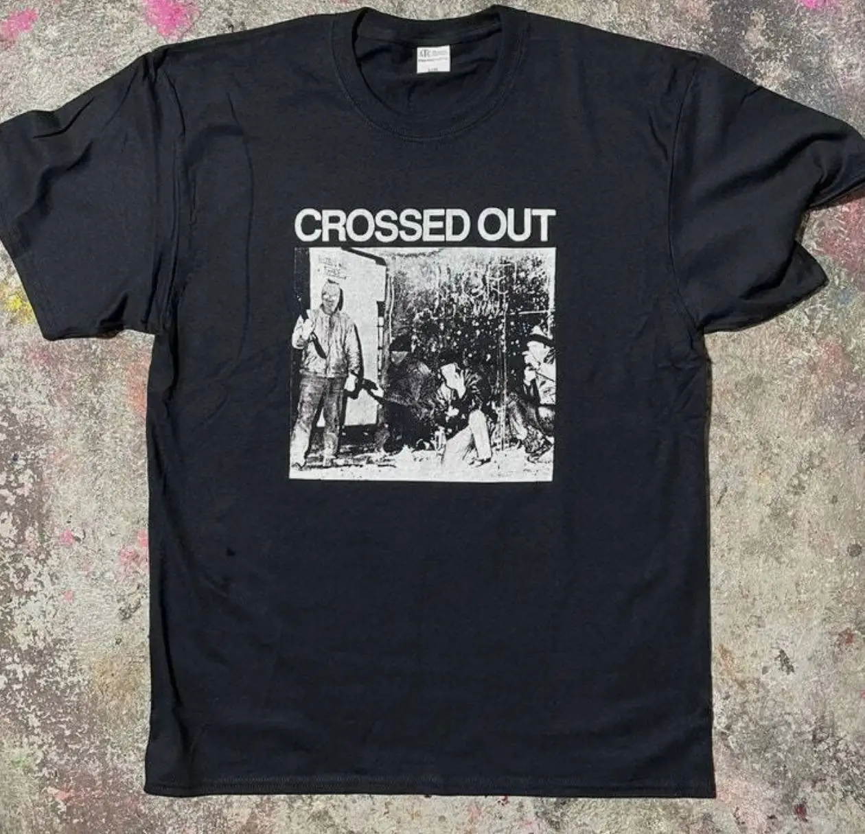 Crossed Out band Shirt, unisex brand new shirt, powerviolence band