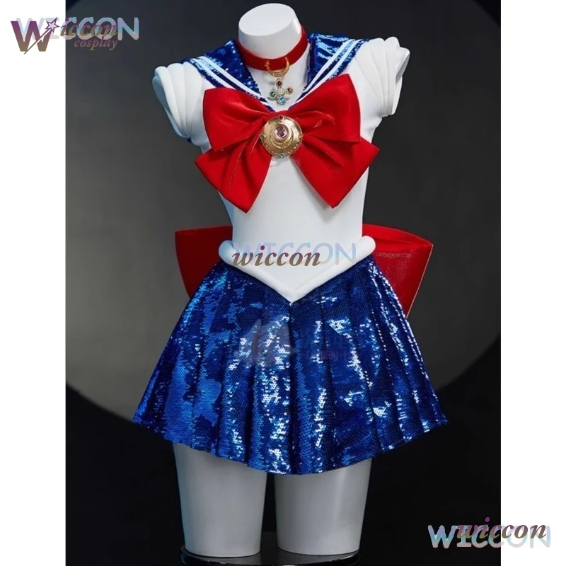 [AnnaZhang]Anime Party Lovely Dress Hallowen Sailor Cos Moon Tsukino Usagi Cosplay Costume JK Uniform Play Role Clothes Clo - view 3