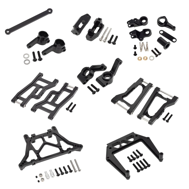 Kit d'accessoires de mise à niveau en métal, moyeu de nuit de direction, ensemble de bras de suspension Electrolux, pièces de camion RC Traxxas Drag Slash 1/10