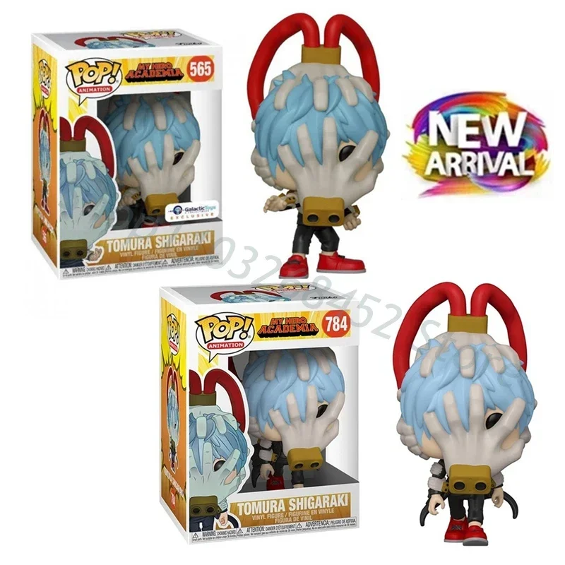 FUNKO POP Новое поступление Игрушка из ПВХ Персонаж My Hero Academia # 565 Томура Сигараки 784 #   Виниловая фигурка Коллекция моделей игрушек