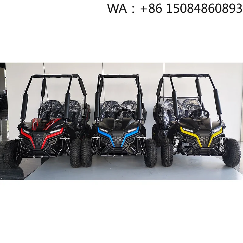 Mini buggy tout-terrain à suspension intégrale pour adultes, composant de puissance stable à couple élevé pour les loisirs en terrain accidenté en extérieur