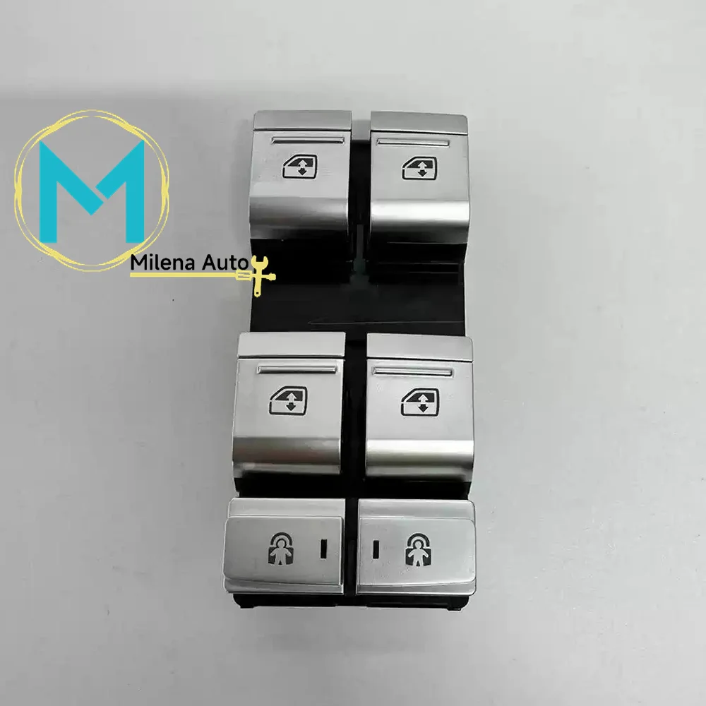 For Audi A6 C8 upgrade modified high chrome button lifter switch 4K0 927 225B 4K0927225B