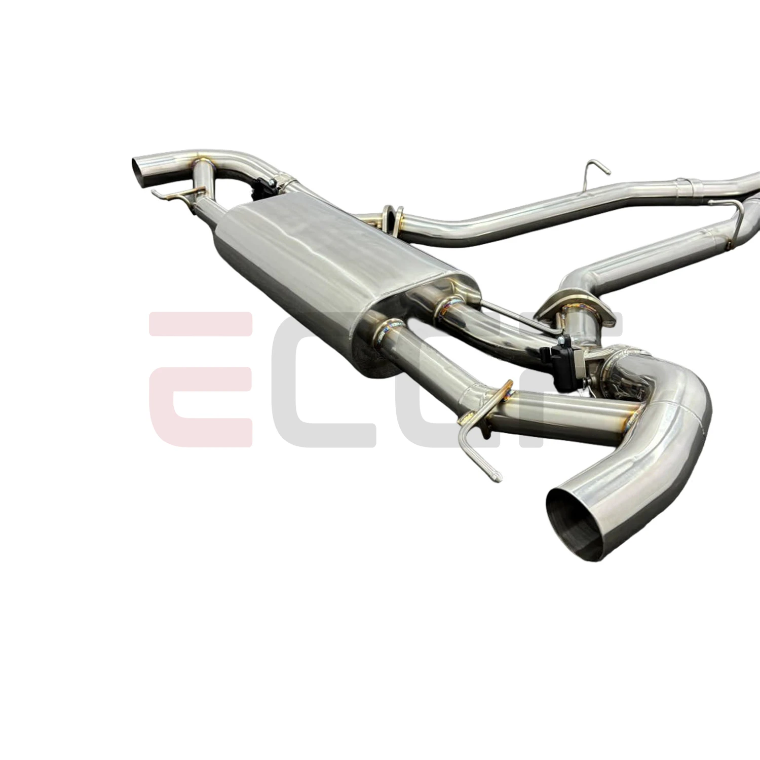 ECCF FOR BMW X5 X6 G05 G06 B58 3.0T T304 Stainless Steel Sporty Catback Exhaust Plug and Play Performance Upgrade