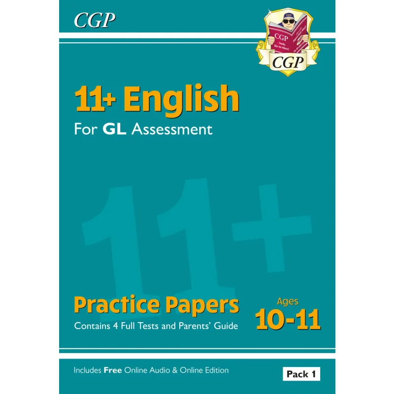 

Бумага для практики английского языка GL в возрасте 1011 в упаковке 1 с руководством для родителей, онлайн-выделение, книги CGP 9781789082234