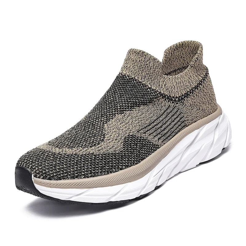 

Fashion Sneakers Men's women's casual shoes new mesh solid color sneakers couple socks shoes plus size flats men's shoes