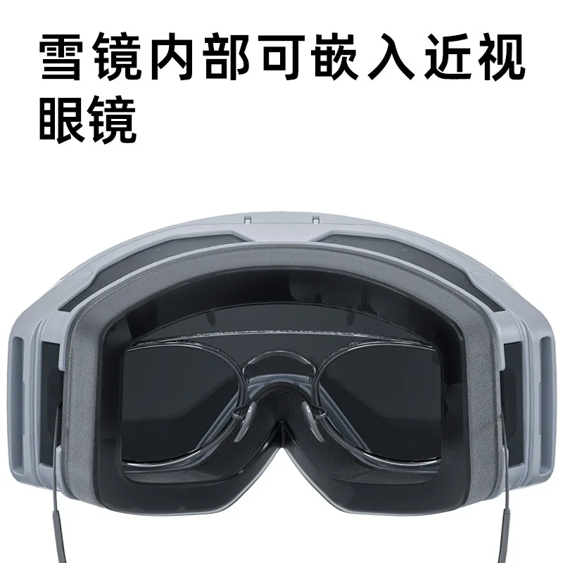 نظارات كابفو للتزلج قابلة للطي ومضادة للضباب وحماية احترافية من الأشعة فوق البنفسجية ومقاومة للرياح