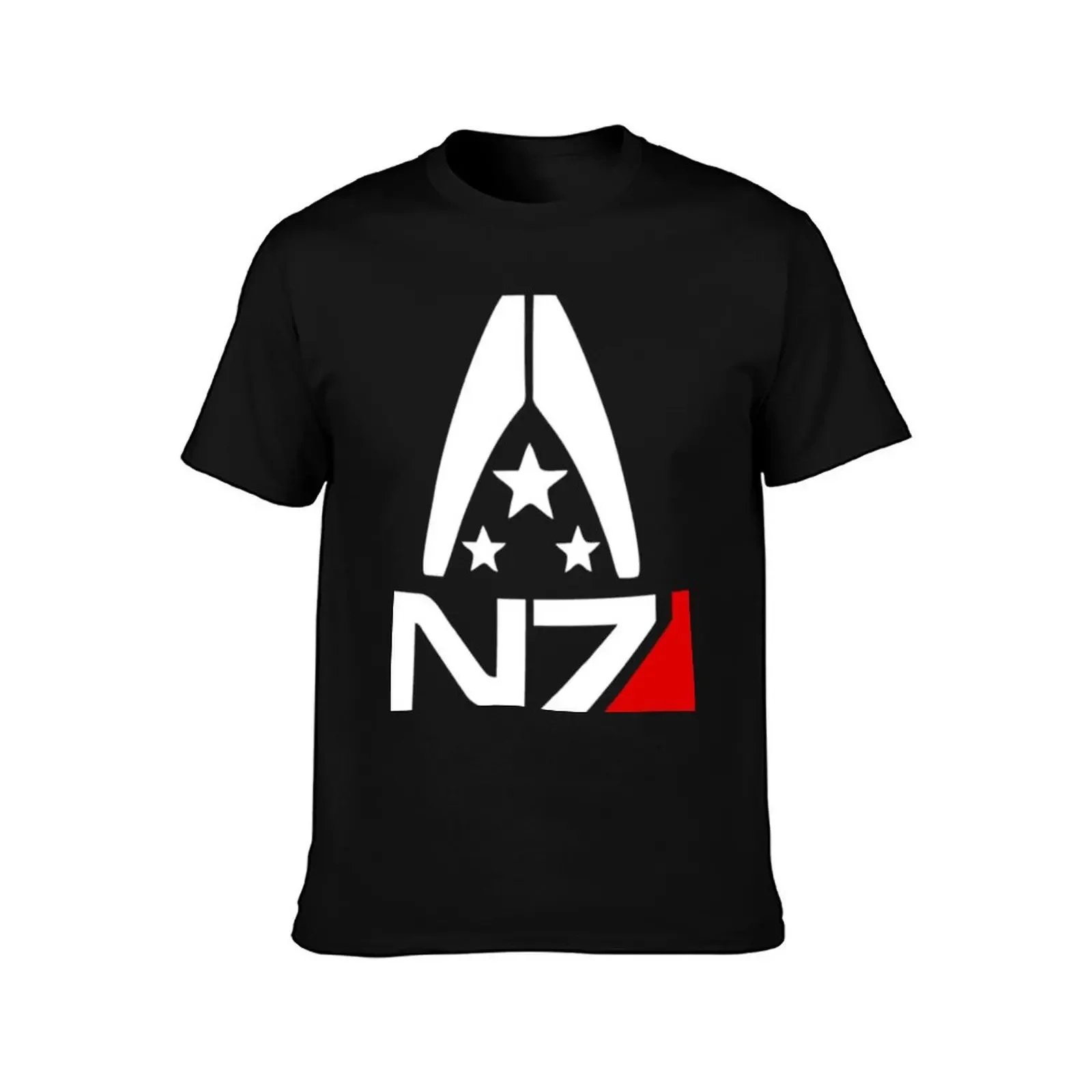 Mass Effect N7 Essential . T-Shirt blue lock Blouse blue archive Men's t shirts