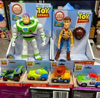 Hot Cute Anime Figure Bu zz Lightyear Woo dy Desktop Toy Model Ornament Doll Collectibles Surprise birthday Gift