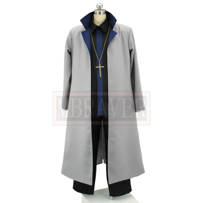

Hellsing Alexander Anderson Cosplay Costume Halloween Party Christmas Uniform Custom Made Any Size
