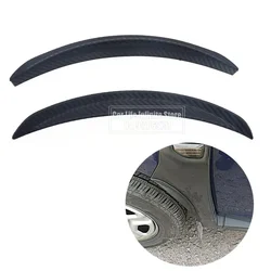2pcs 24.5cm Universal Car SUV Fender Flares Carbon Fiber Wheel Arch Eyebrow Eyelid Lips Mud Flaps Splash Guard Protector