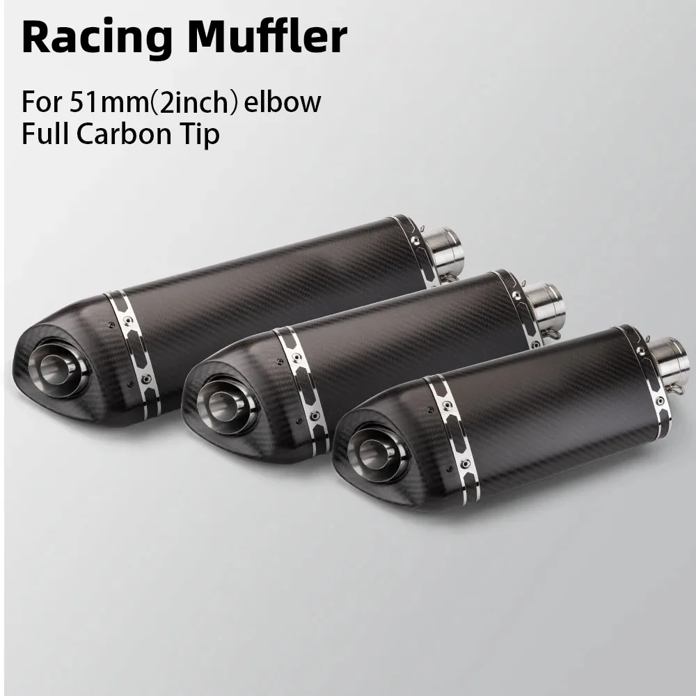 

Motorcycle modified exhaust pipe Z400 R3 CBR650 MT09 K165 universal tail section modified carbon fiber exhaust FOR Ak