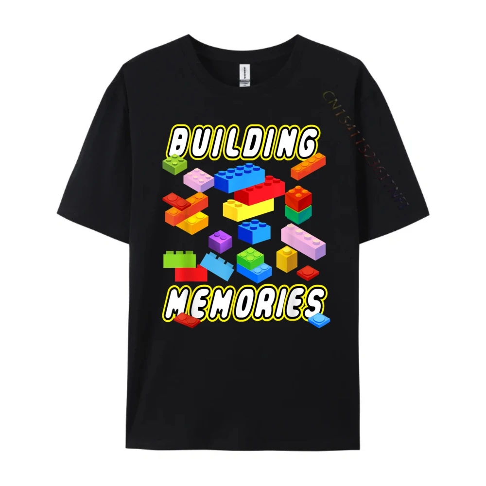 

Building Memories Brand T Shirt Men Clothes Vaporwave Hiphop Streetwear Youth Men's T-Shirts Creative