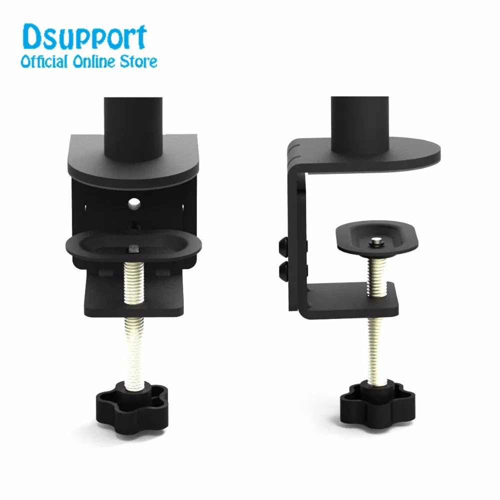 뜨거운 판매 헤비 듀티 6 암 LCD LED 모니터 스탠드 데스크 마운트 브래킷 완전히 조절 가능한 6 스크린 및 180도 풀 스위블 Ar