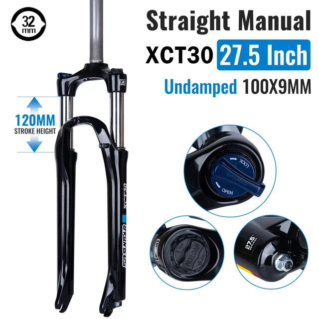 SR SUNTOUR XCR Mountain Bike Suspension Fork 120mm Travel QR