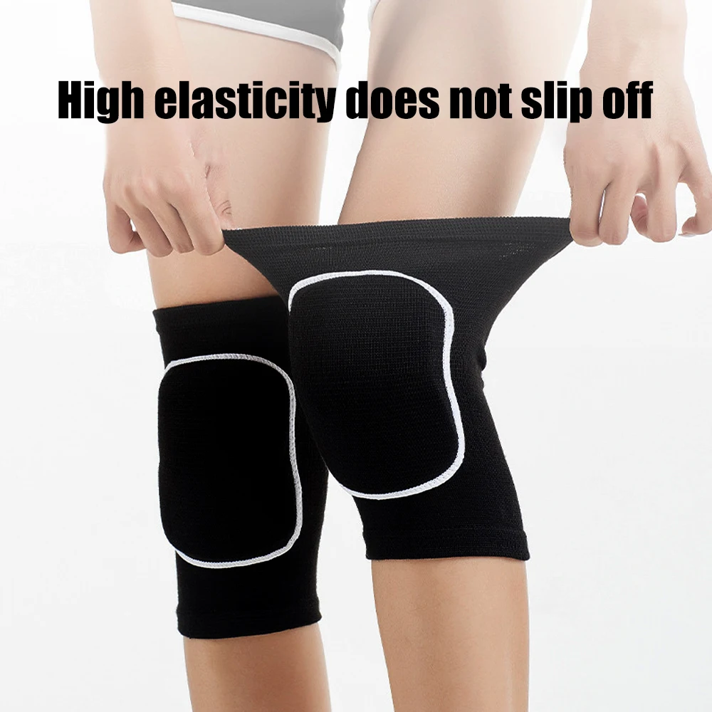 1 Paar Sport-Knieschoner für Männer, Frauen, Kinder, Knieschutz, Kniebandagen für Tanz, Yoga, Volleyball, Fußball, Laufen, Radfahren, Tennis – Detail 4
