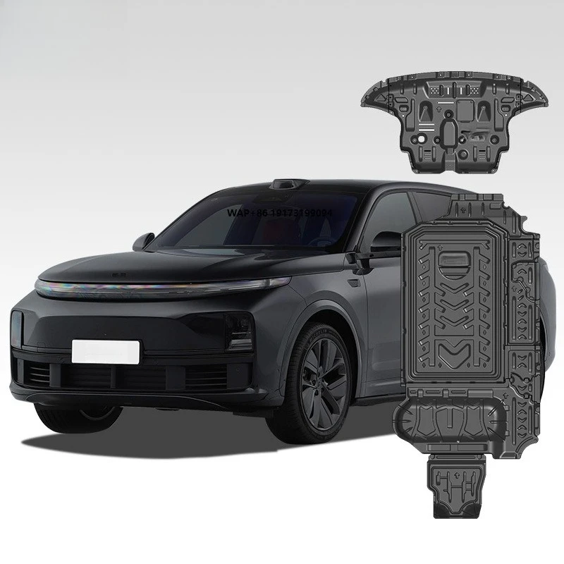 TELISE 3.5mm Under Car Engine Chassis Guard Lower Cover Plate 3D Auto protection Skid Plate for Li Auto L9 L8 L7