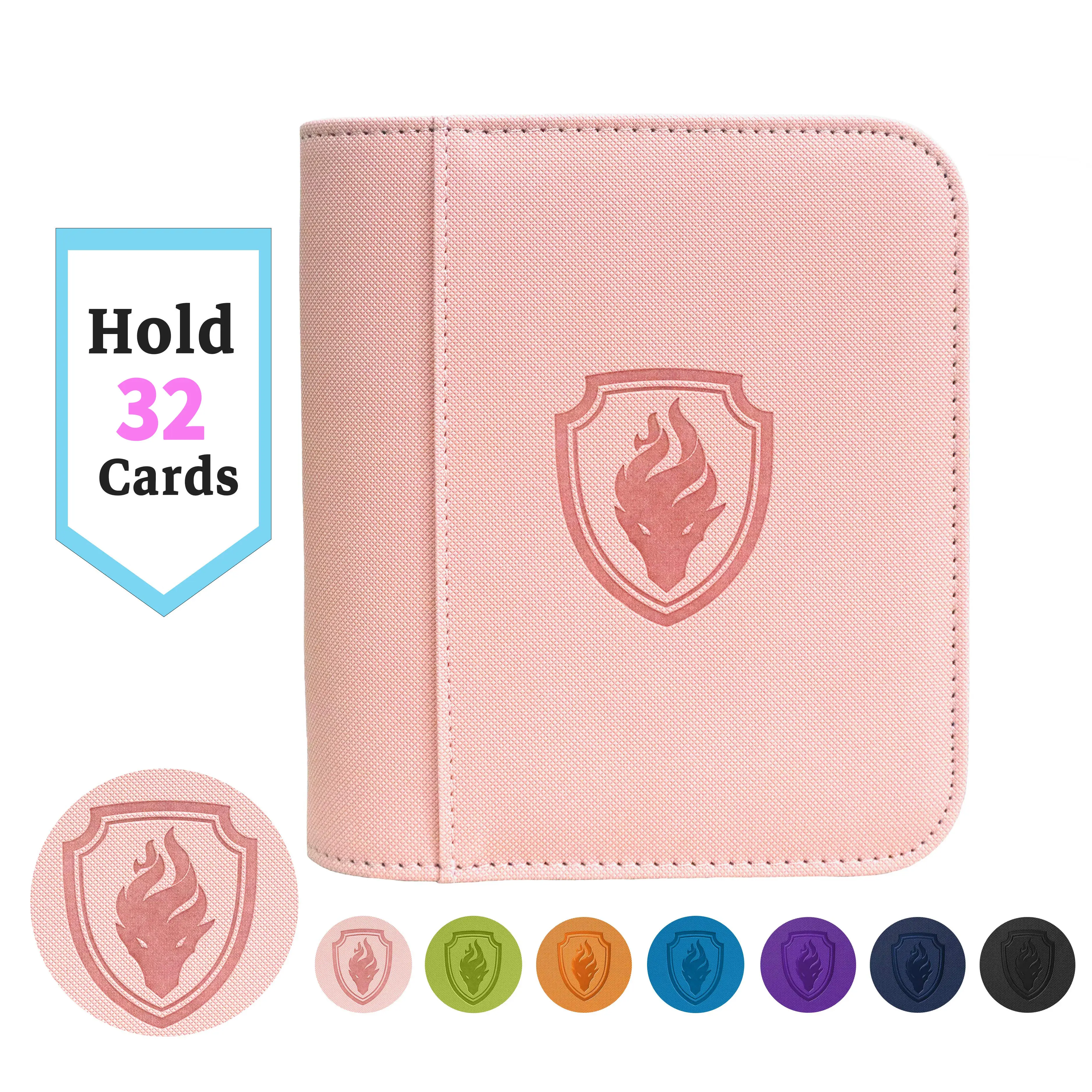 fichario-de-cartoes-com-ziper-de-1-bolso-livro-porta-cartoes-de-32-compartimentos-para-cartoes-de-3x4-polegadas-fichario-com-ziper-de-capa-de-pu-premium-para-cartoes-livro-de-cartoes-de-jogo