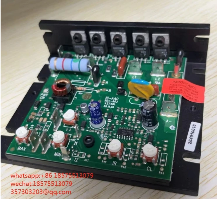 Revisión y Evaluación del Controlador DC FOR KB ELECTRONICS KBIC-120,9429 L (Modelo A57481)