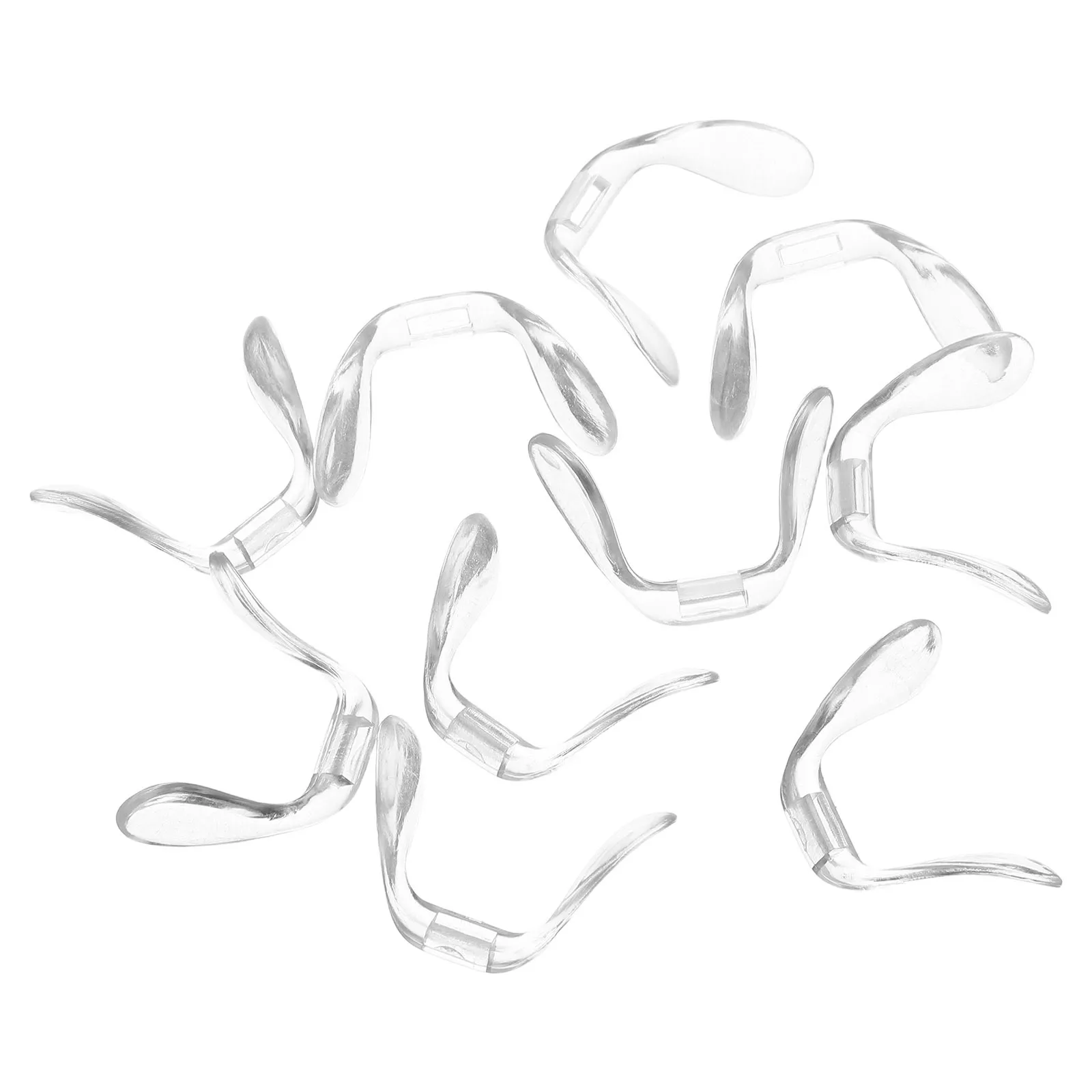 

10Pcs Eyeglass Nose Bridge Pads Durable Easy Installation for Various Frames and Outdoor Activities Sunglasses Nose Pads