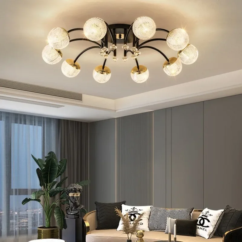 

Modern minimalist ceiling lamp bedroom American retro room dining room study