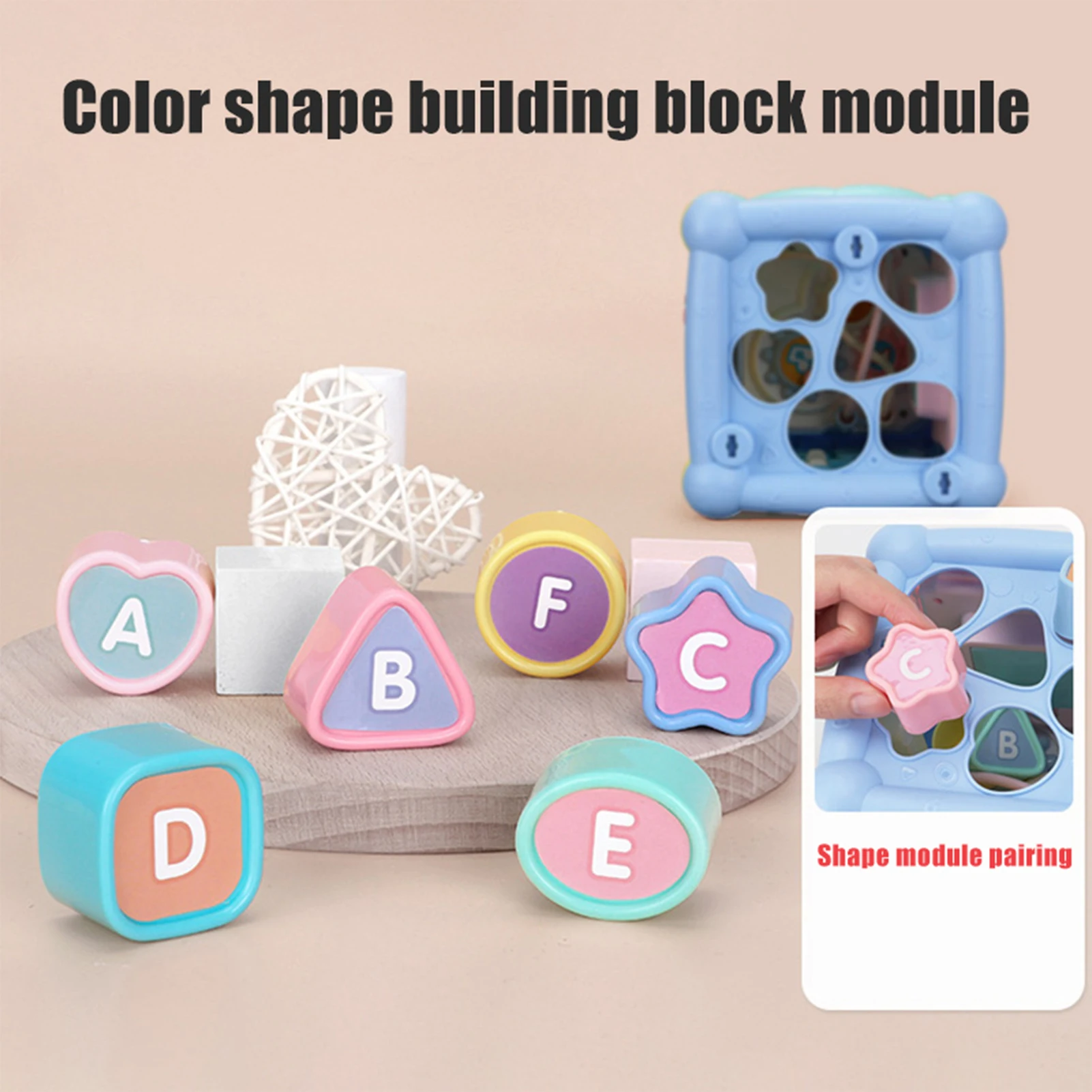 Toddler Electronic Durable Game Box Toy Sturdy Baby Activity Cube Learning Toy for Baby Cognition Improving