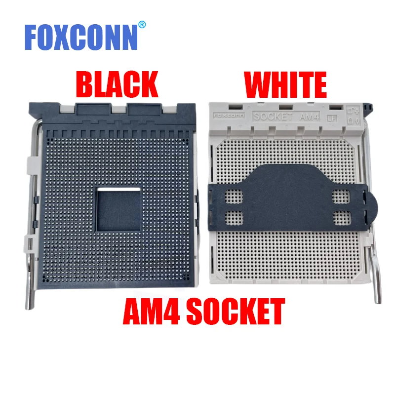 

am4 cpu socket Original Foxconn LGA AM4 Motherboard Mainboard Soldering BGA CPU Socket Holder With Tin Balls