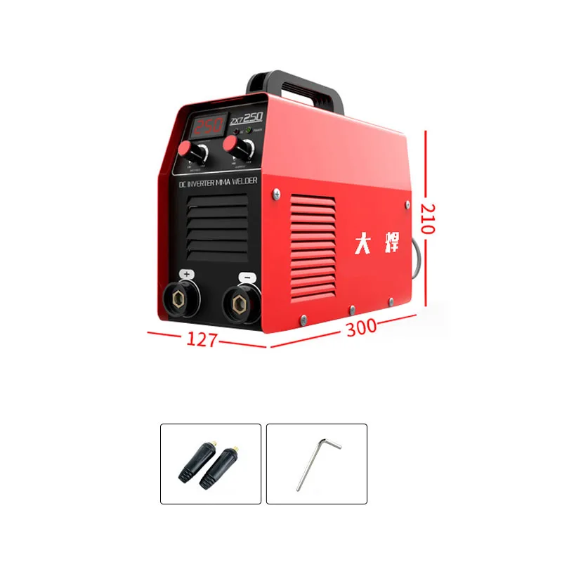 ZX7-250 220v 380v Dual-use Automatic Dual-voltage Small All-copper DC Household Electric Welding Machine